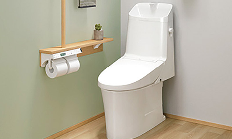 節水効果抜群のエアインシャワーや、汚れが流れやすい洗面ボウルなどエコでクリーンな設計で機能性に優れた洗面台です。