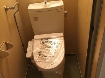 節水4.8Lはもちろん、汚れにくい快適便器です。