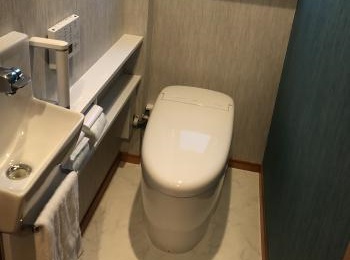 新規の給排水管を立ち上げることが難しい場所でも、手洗器付きのネオレストを設置できます!