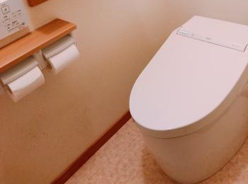 菌すら入り込めないナノレベルの便器表面。 汚れがツルッと落ちて、お掃除らくらく。