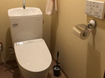 節水4.8Lはもちろん、汚れにくい快適便器のピュアレストQR。